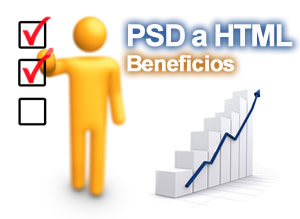 Beneficios de la conversión de PSD a HTML