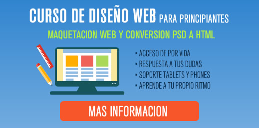 Curso de Diseño Web para principiantes